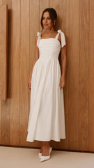 Haisley Maxi Dress - White