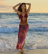 Festival Headliner Beaded Triangle Bralette