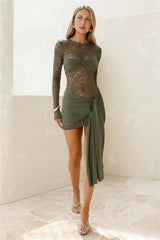 lioness Midnight Mini Dress Cypress