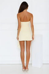 Island Horizon Strapless Mini Dress