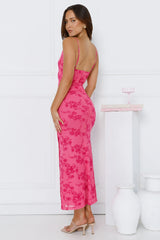 Effortlessly Me Mesh Midi Dress