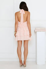 Pretty Wink Halter Mini Dress