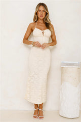 Iconic In Style Lace Midi Dress