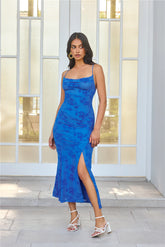 Effortlessly Me Mesh Midi Dress