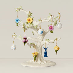 Floral Easter 10-Piece Ornament & Tree Set