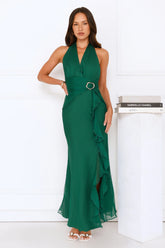 Follow The Stars Halter Maxi Dress