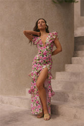 Truly Mesmerising Maxi Dress Pink