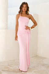 Love This Feeling One Shoulder Maxi Dress