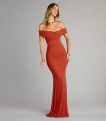 Allison Off-The-Shoulder Mermaid Formal Dress