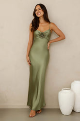 Ultimate Style Satin Maxi Dress