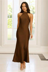 Icon Status Satin Maxi Dress