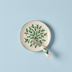 Hosting The Holidays Cheese Plate & Knife Set