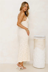 Iconic In Style Lace Midi Dress