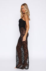 In The Atmosphere Lace Dress Black