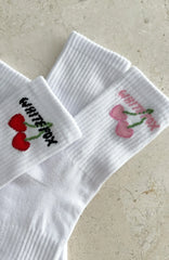 Club 14 Trinity 2 Pack Socks White
