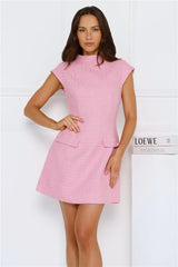 Good Outfit Day Tweed Mini Dress
