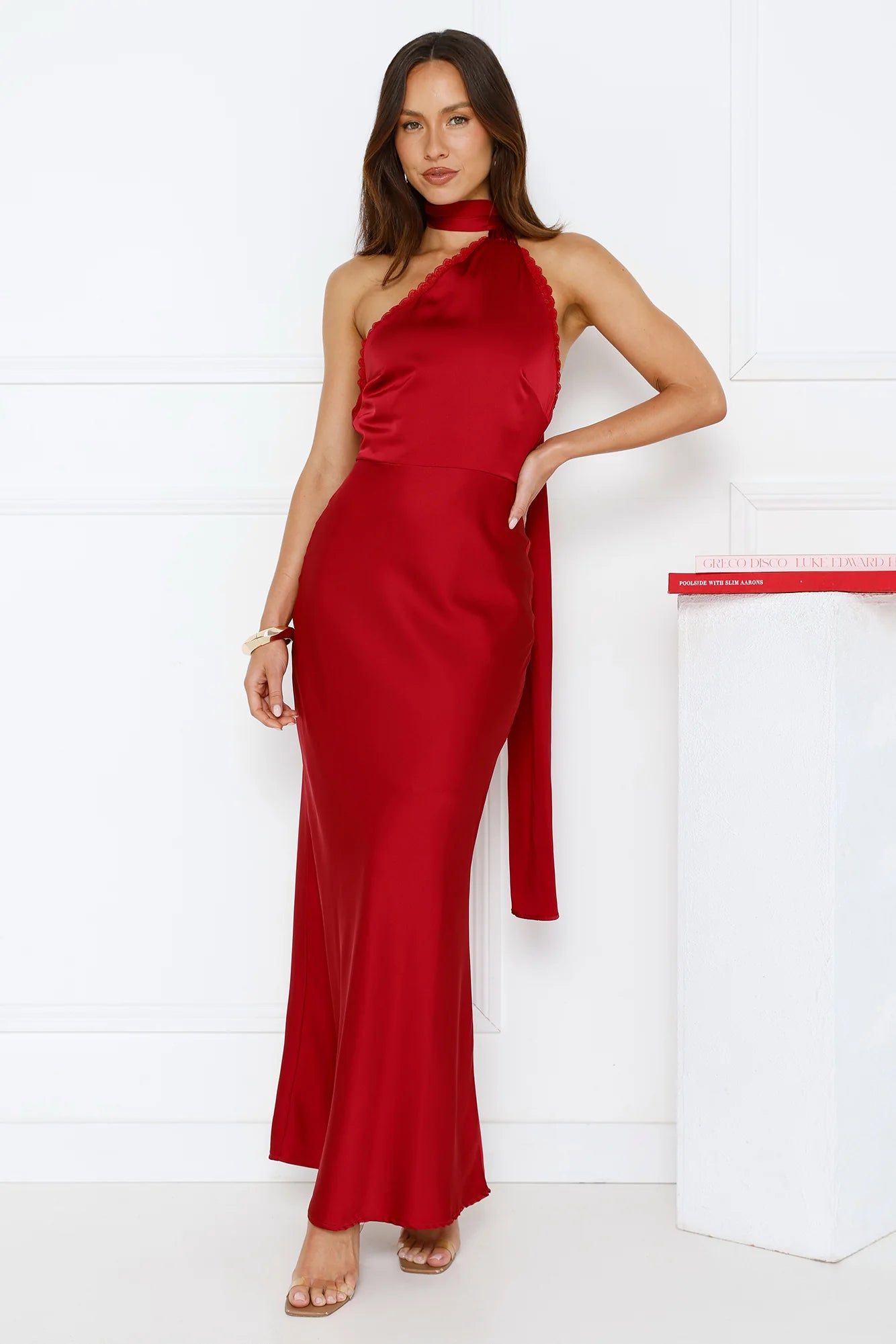 Luxe Experience Satin Maxi Dress