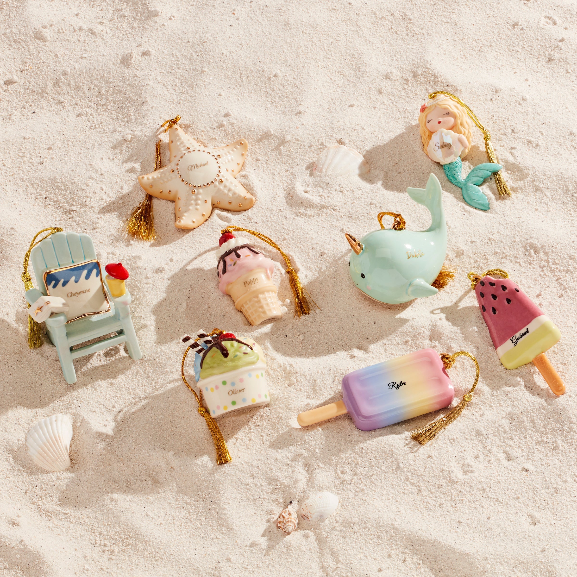 Personalized My Very Own Beach Chair Ornament