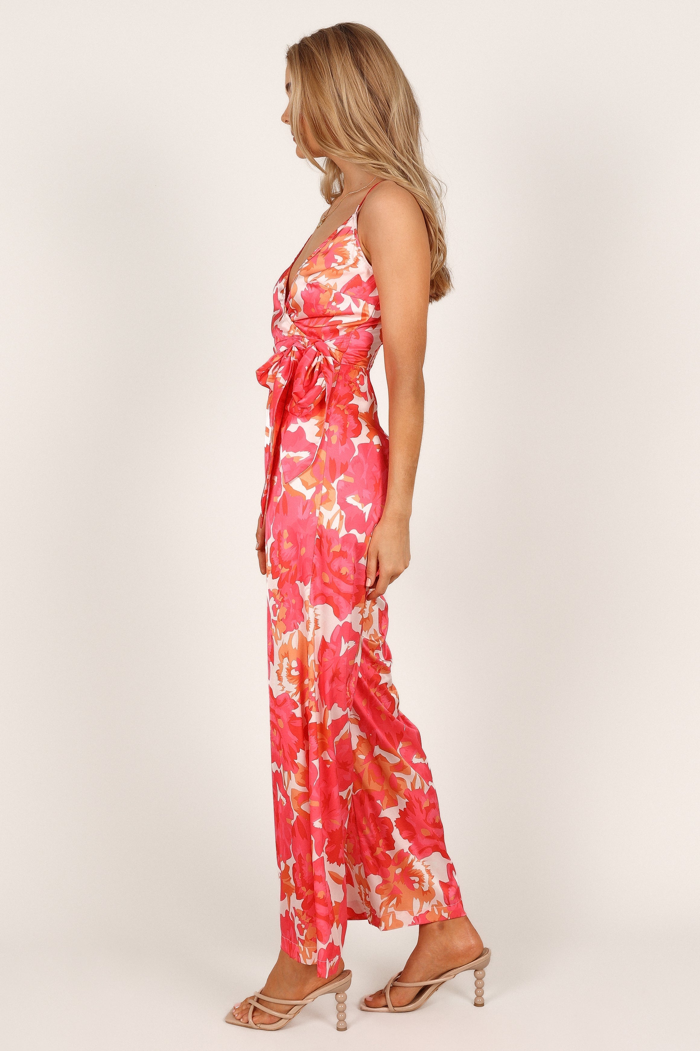 Adison Jumpsuit - Pink Floral