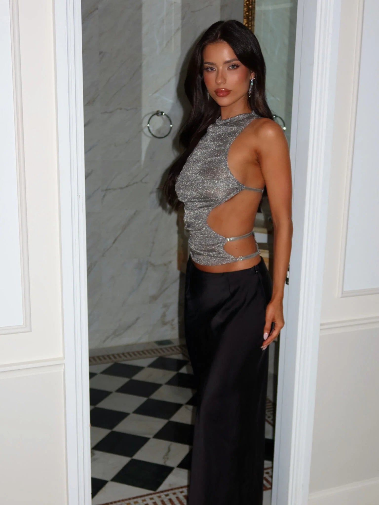 Alabama Top Grey