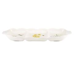 Butterfly Meadow 16" Divided Serving Dish