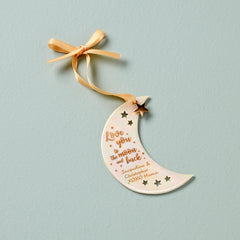 Personalized Love You To The Moon & Back Ornament