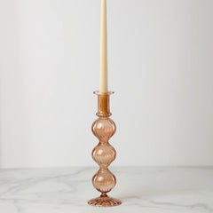 Nalia Candlestick Holder - Amaranth