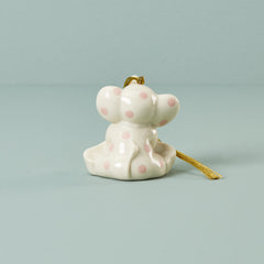 Personalized Baby's Pink Elephant Ornament