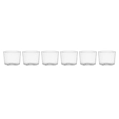 Stackables Clear Short Glasses, Set of 6