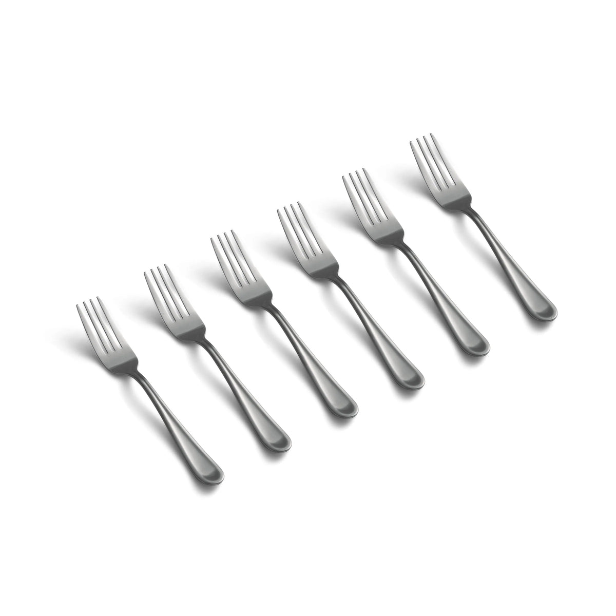 Malibu Satin Salad Forks, Set Of 6