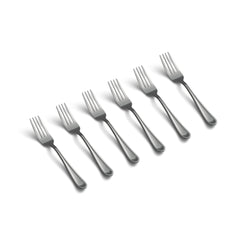 Malibu Satin Salad Forks, Set Of 6