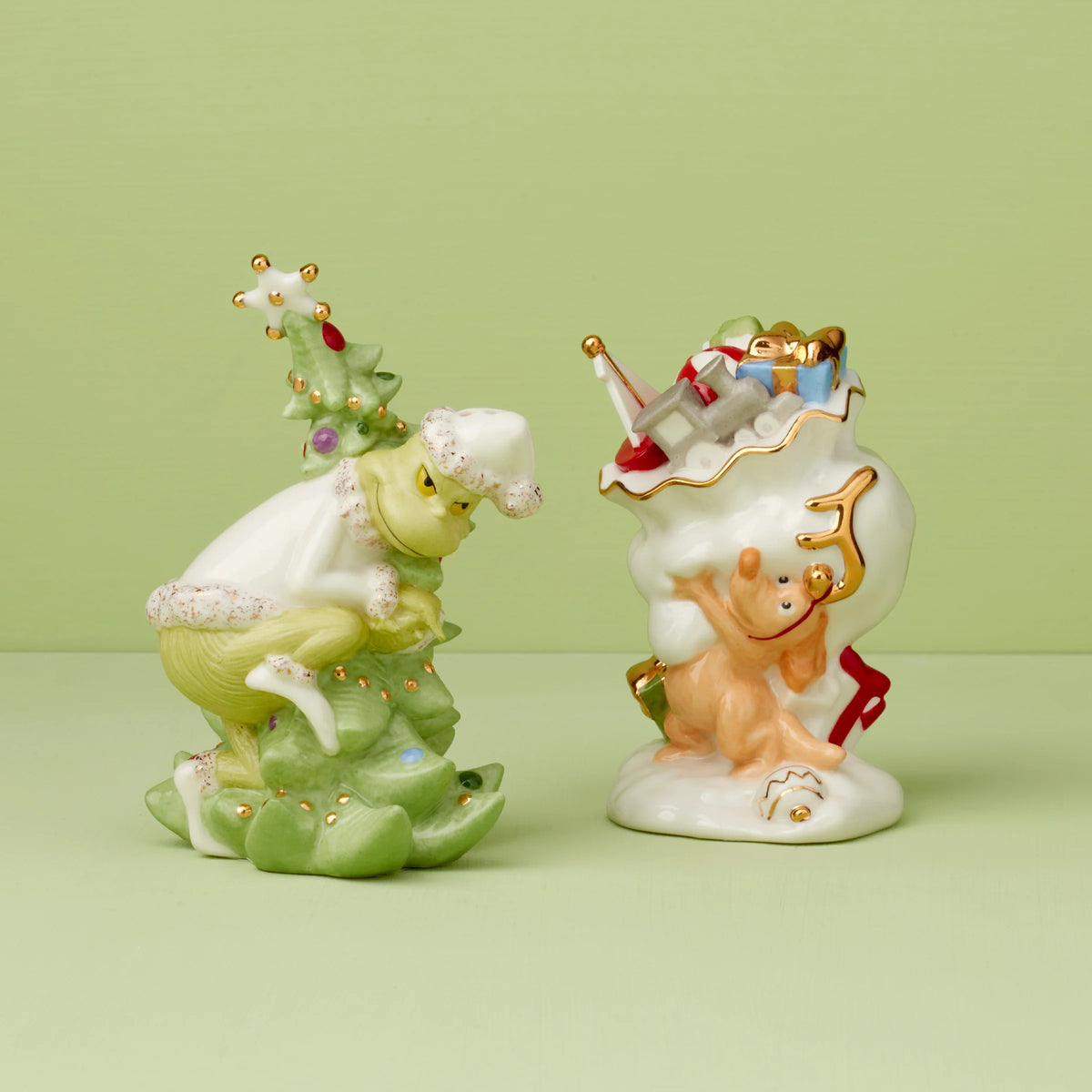 Merry Grinchmas Salt & Pepper Set
