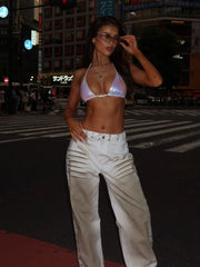 Parker Jeans White Denim