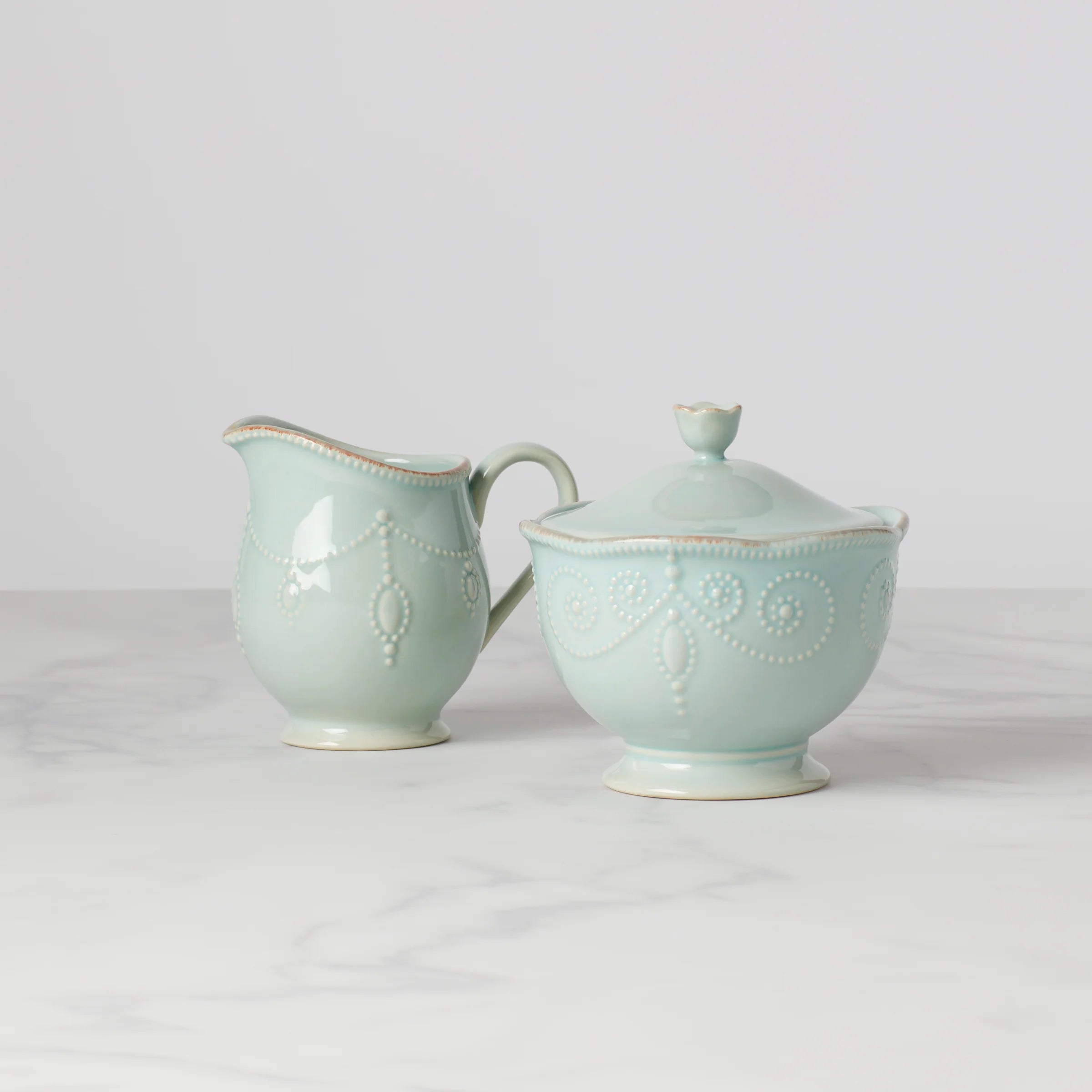 French Perle ? Sugar and Creamer