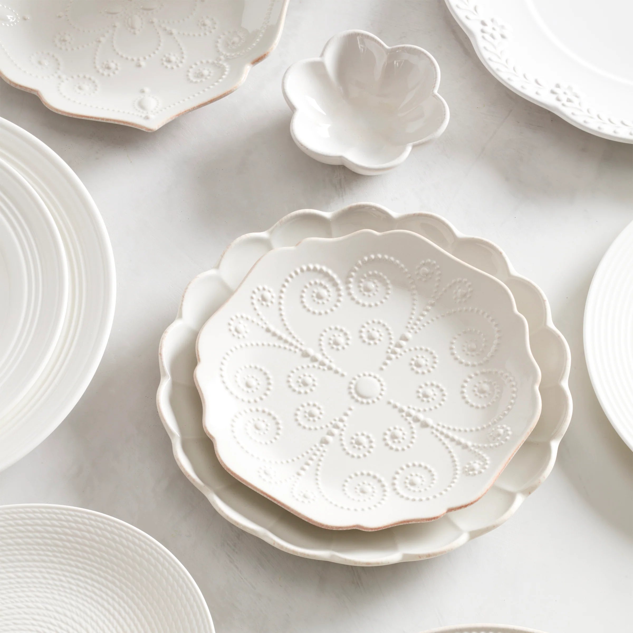 French Perle ? 4pc Assorted Dessert Set
