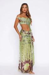 Florence Fling Maxi Dress Moss Blossom