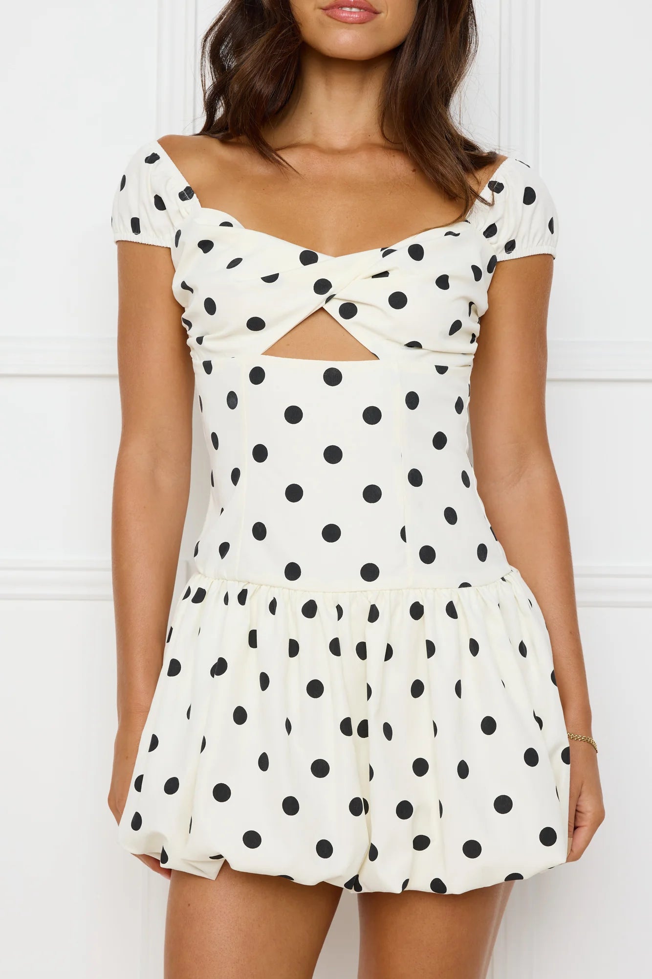 Dunes Of Desire Bubble Mini Dress
