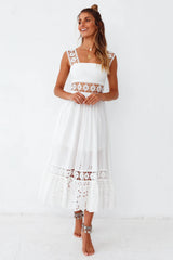 Eugenia Maxi Dress White