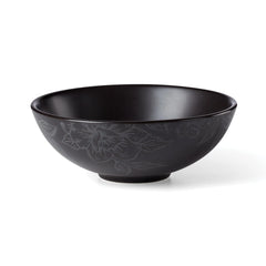 Roseto 12-Piece Dinnerware Set , Charcoal