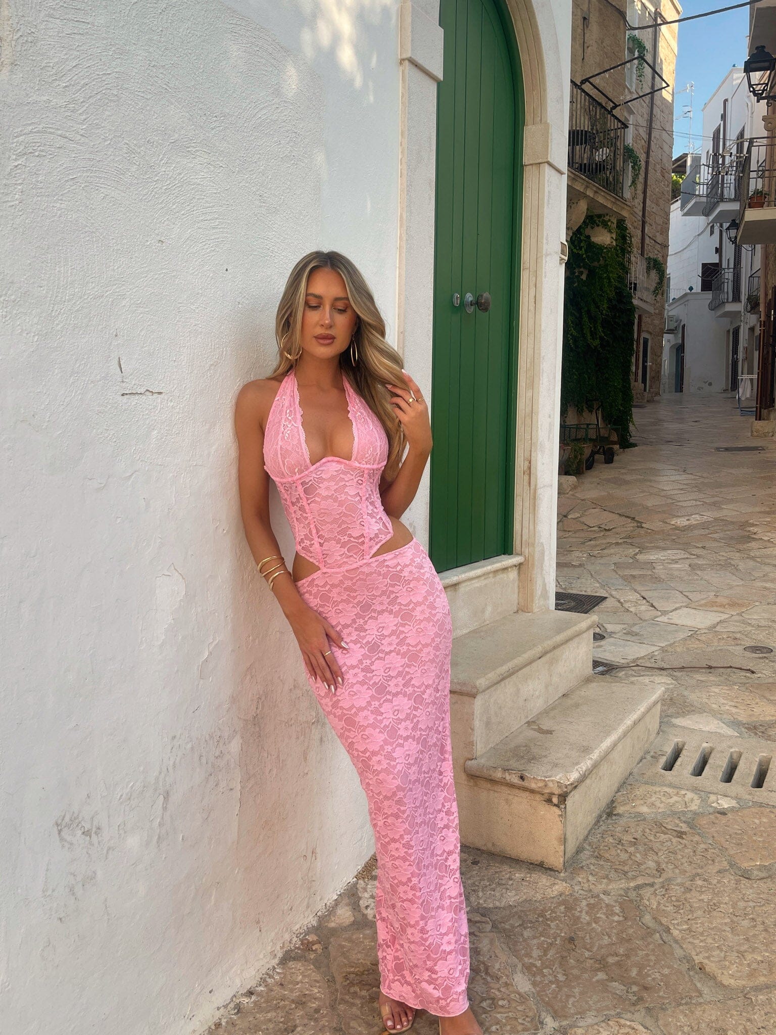 Vida Maxi Dress Pink
