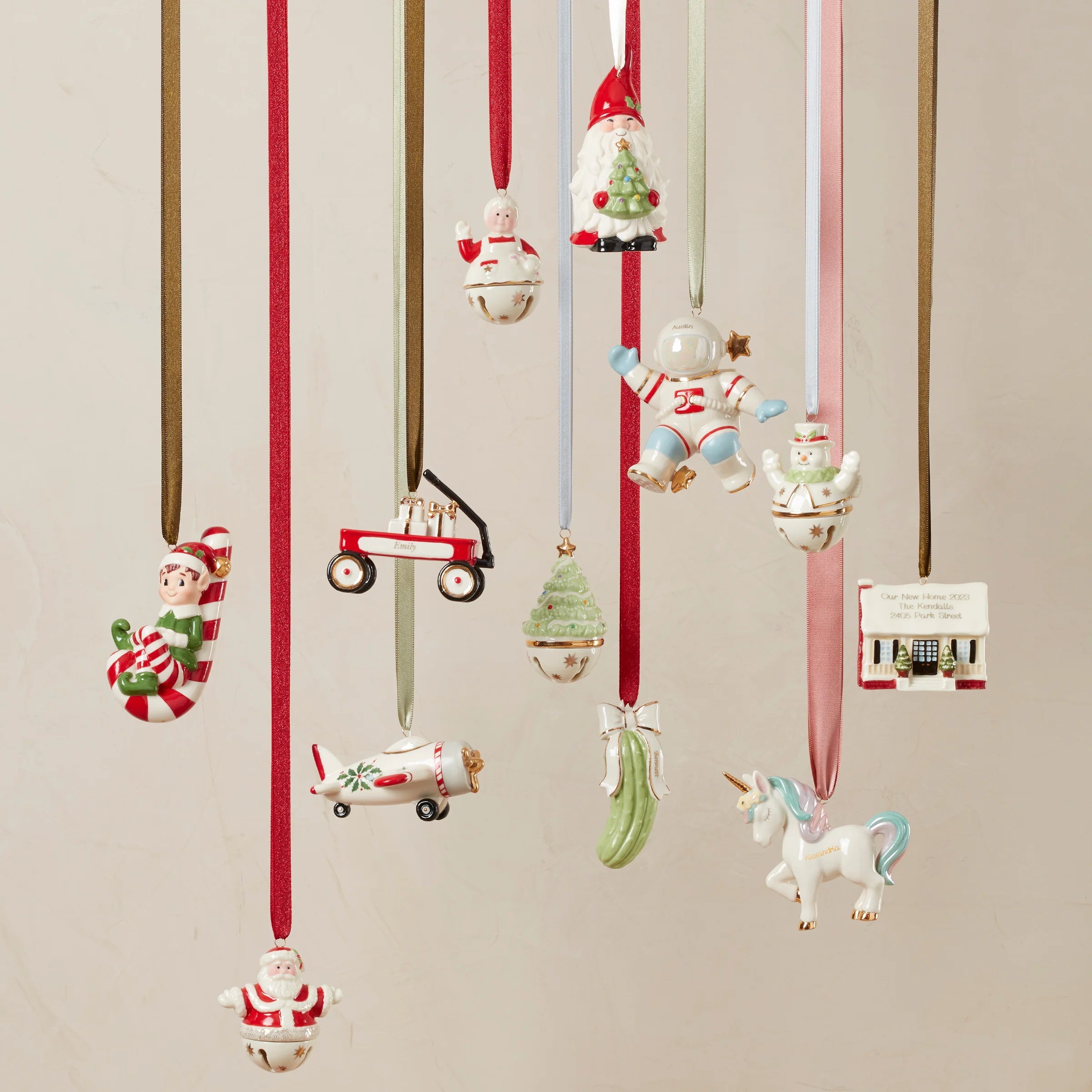 Personalized Christmas Gnome Ornament