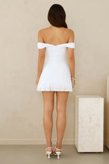 Tides Of Love Off Shoulder Mini Dress