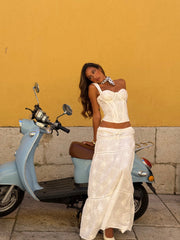 LAURO CORSET TOP WHITE