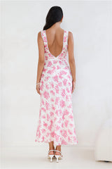 Soft Florals Maxi Dress