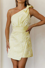 It Girl Approved One Shoulder Mini Dress