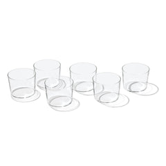 Stackables Clear Short Glasses, Set of 6