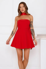 Modish Strapless Mini Dress