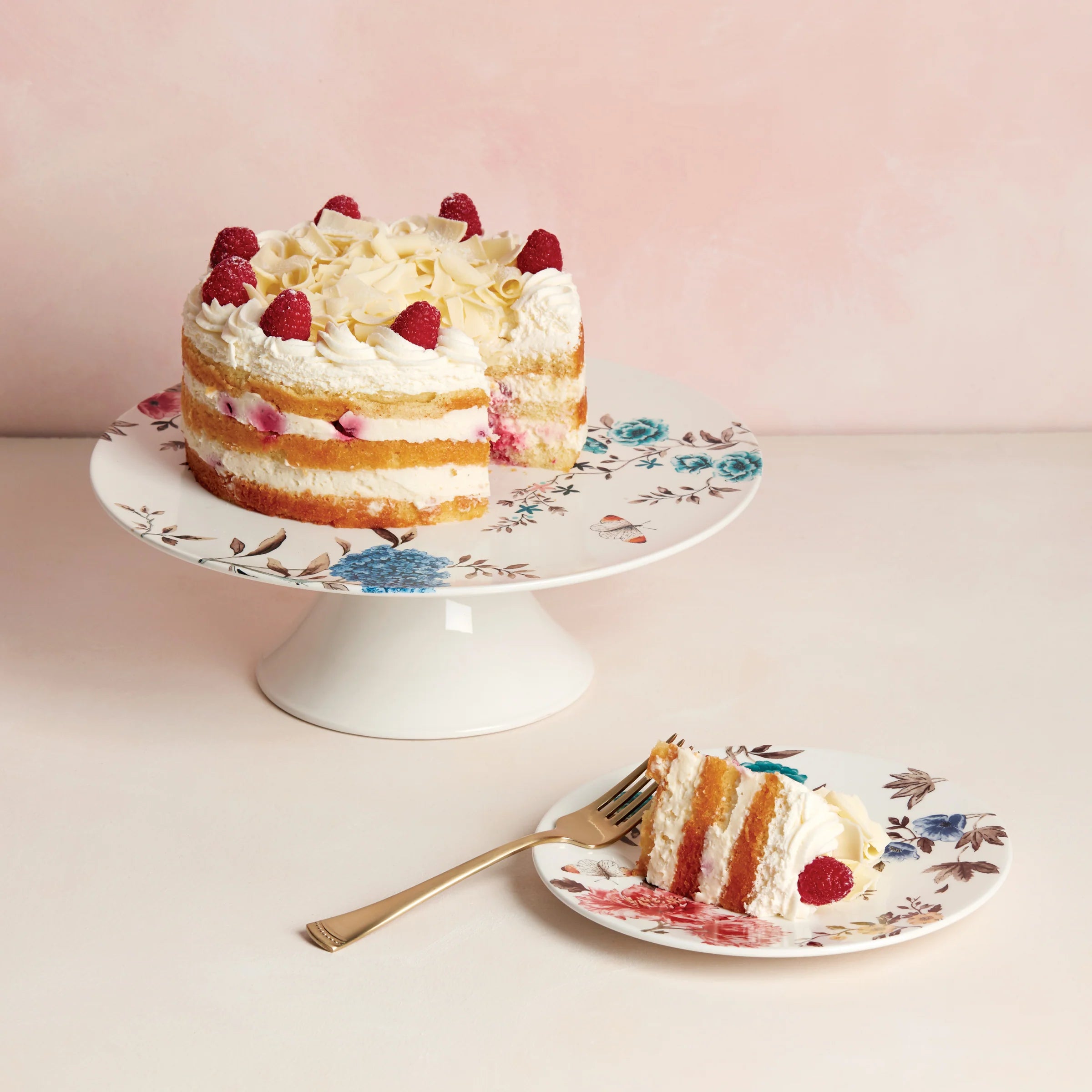 Sprig & Vine Cake Plate