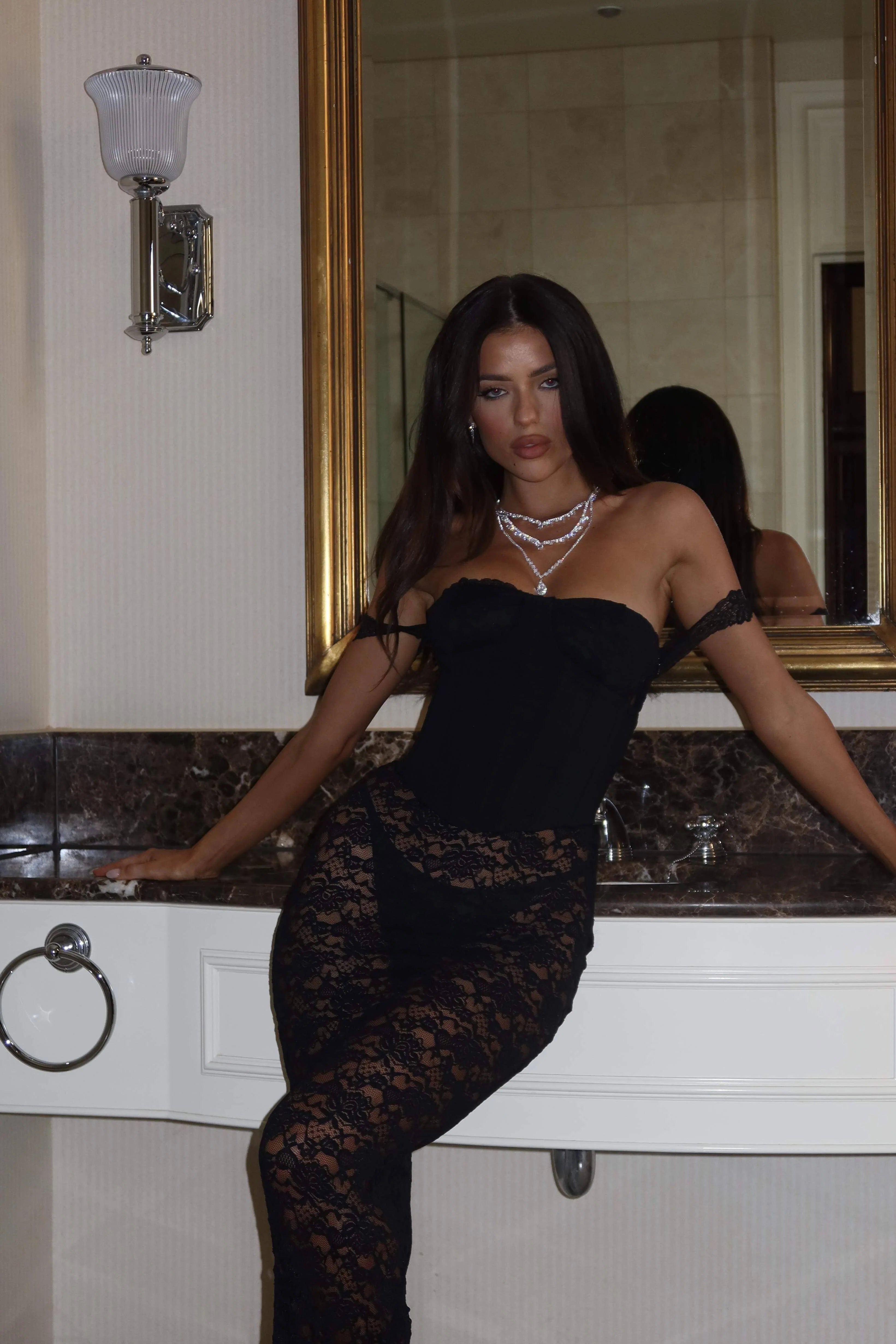 Zana Maxi Dress Black