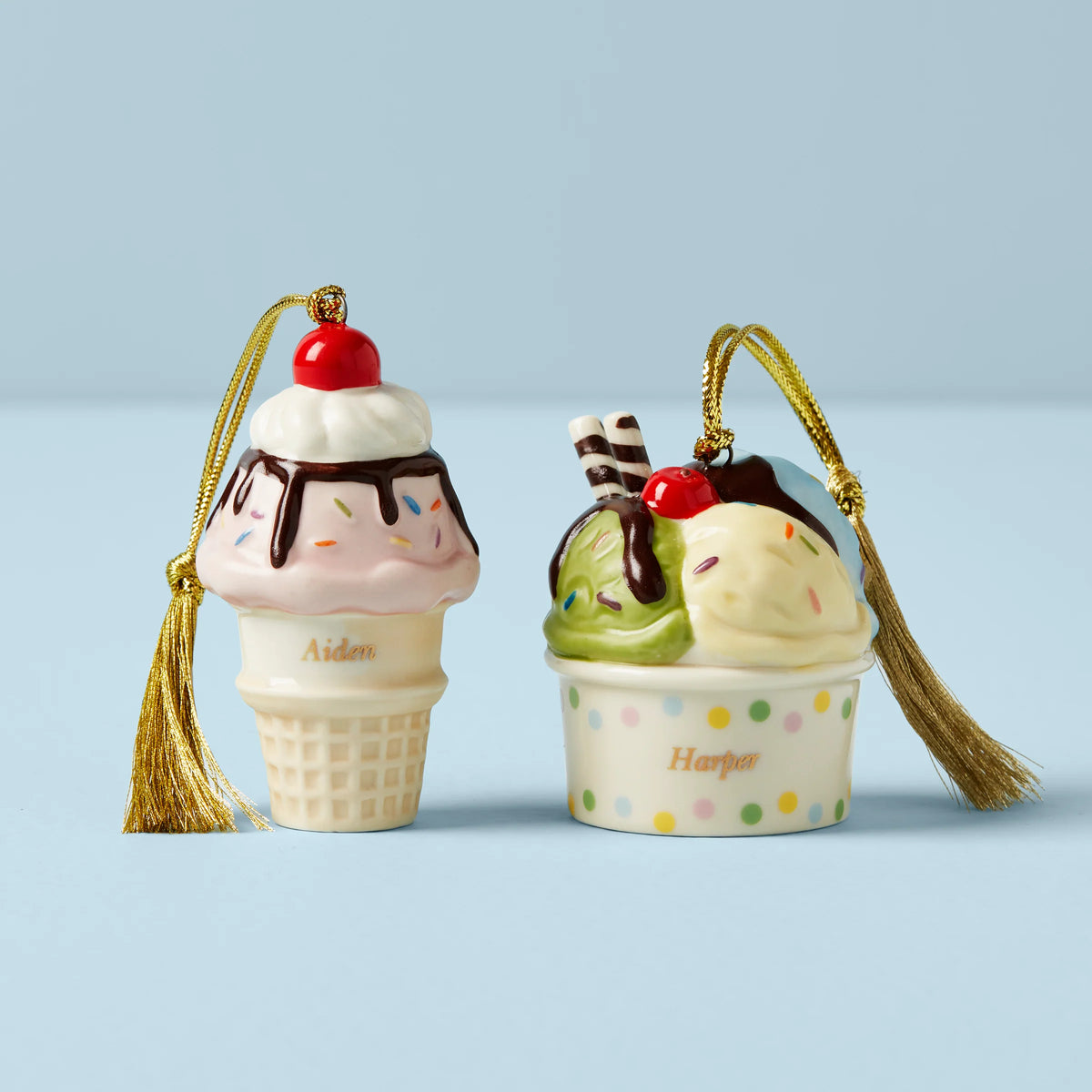 Personalized Forever Friends Ice Cream 2-Piece Set